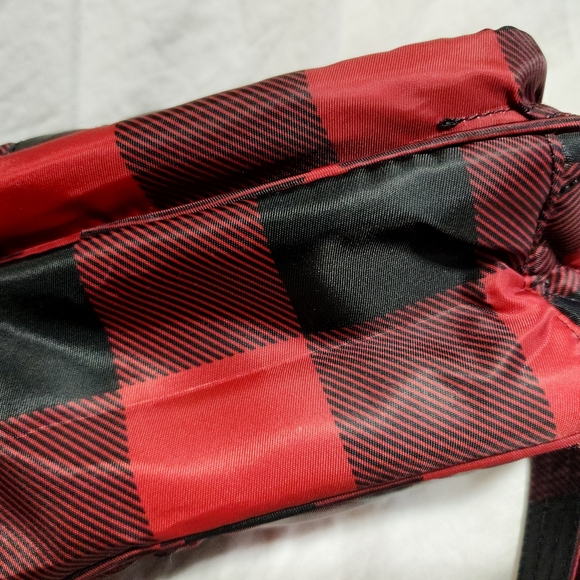 ❗SOLD❗Lug Carousel XL Crossbody Bag in Buffalo Check Red - Picture 3 of 8